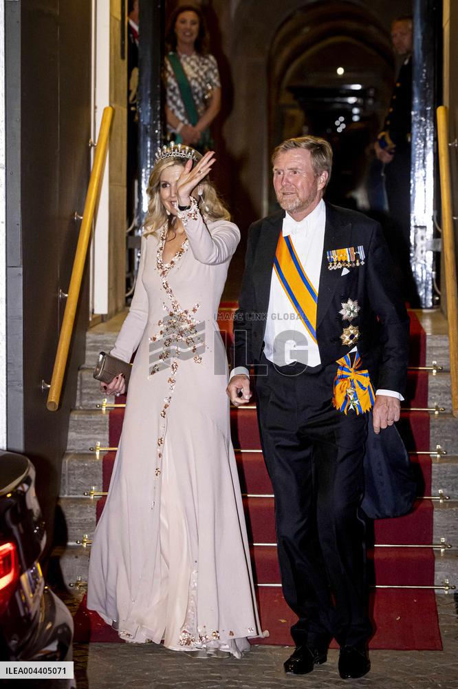 Royals At Diplomatic Corps Annual Diner - Amsterdam