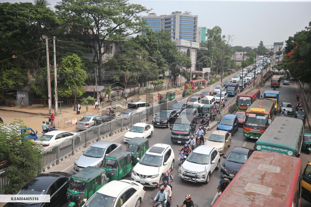 Traffic Jam in Dhaka - Bangladesh