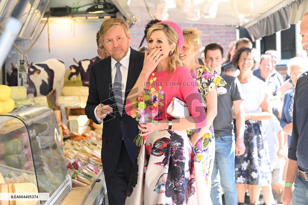 Royal Couple's Regional Visit - Netherlands