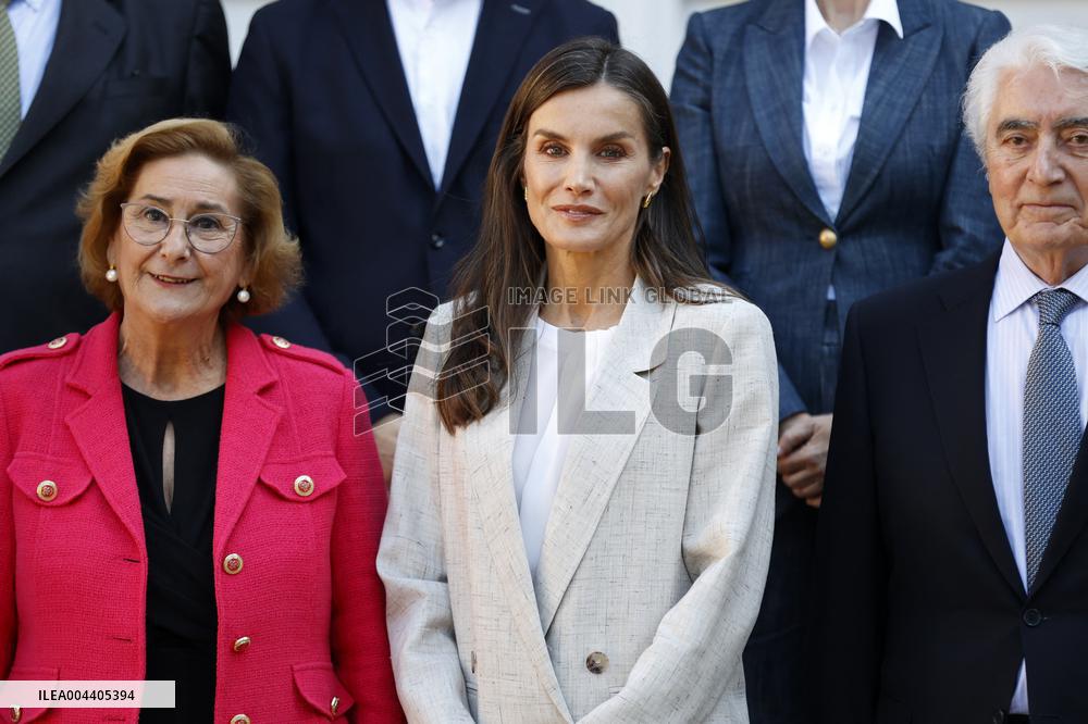 Queen Letizia Working Meeting - Madrid