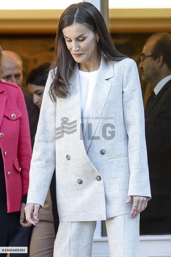 Queen Letizia Royal Audiences - Madrid