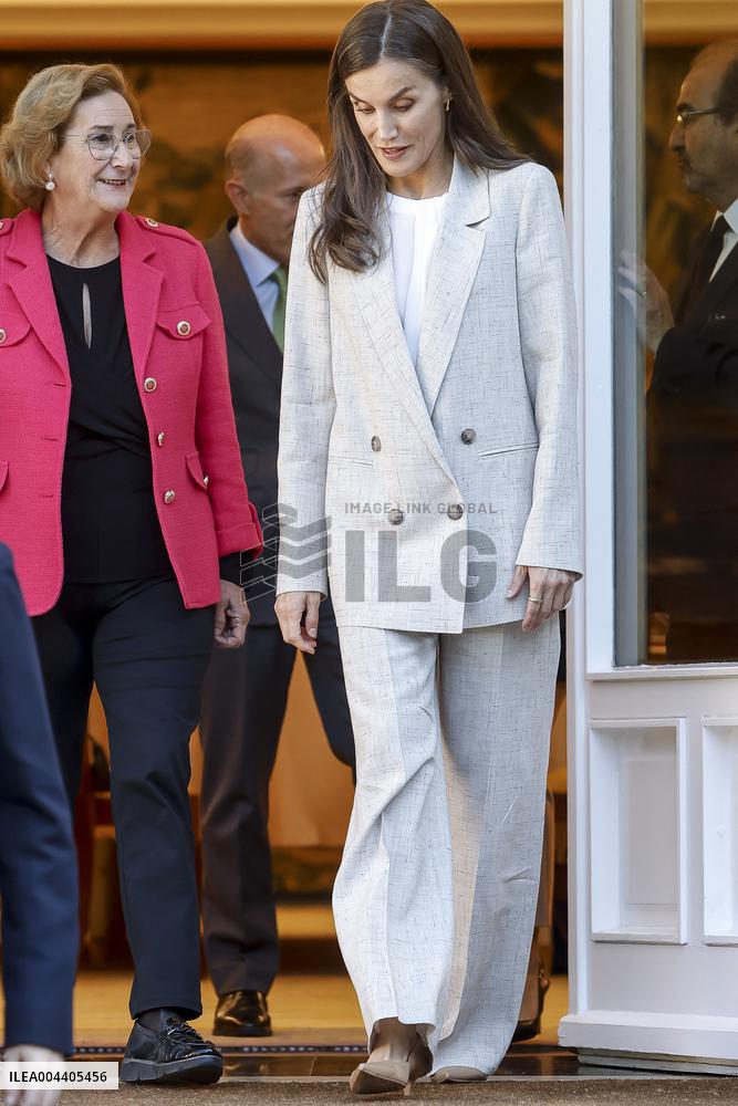Queen Letizia Royal Audiences - Madrid