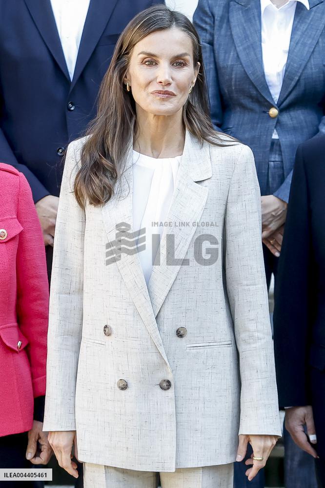 Queen Letizia Royal Audiences - Madrid
