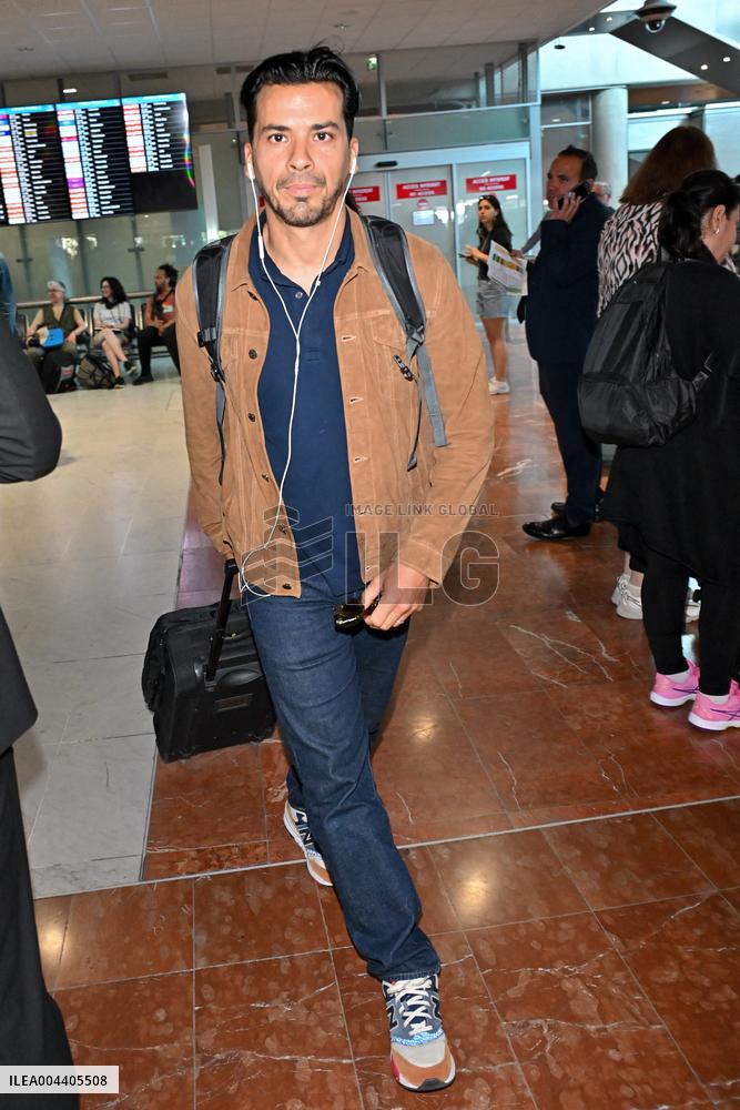 Cannes Tewfik Jallab At Nice Airport JR