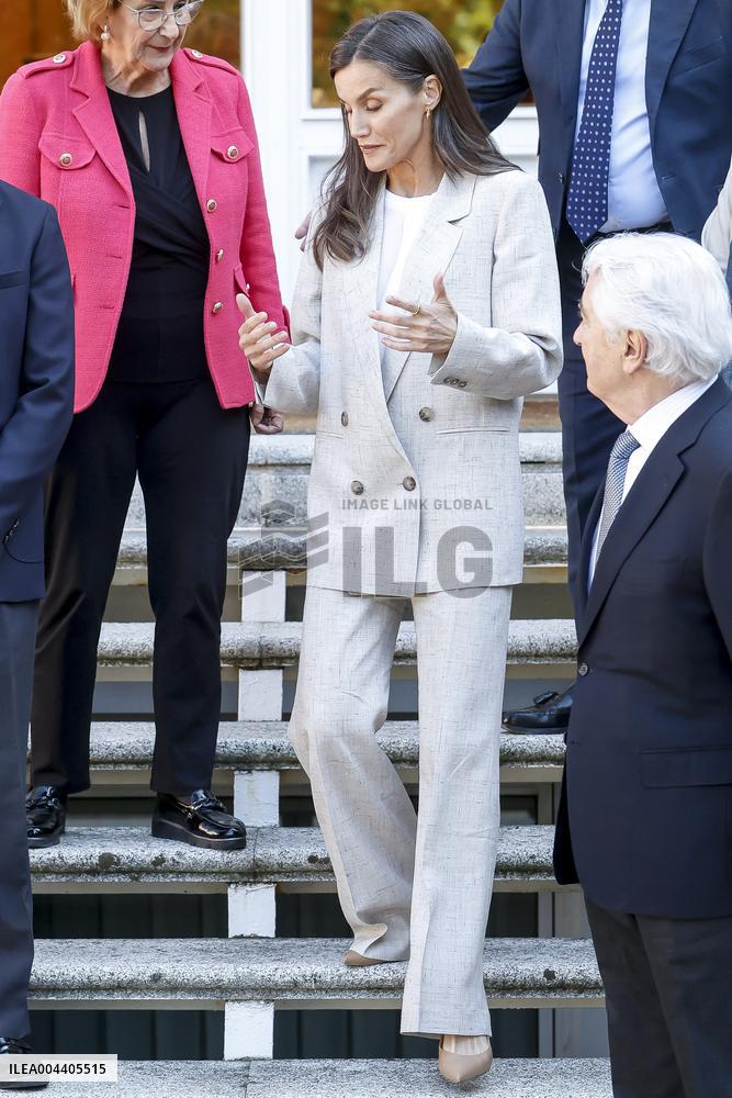 Queen Letizia Royal Audiences - Madrid