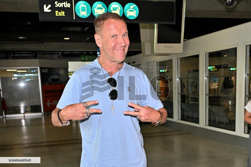 Cannes Renny Harlin At Nice Airport JR