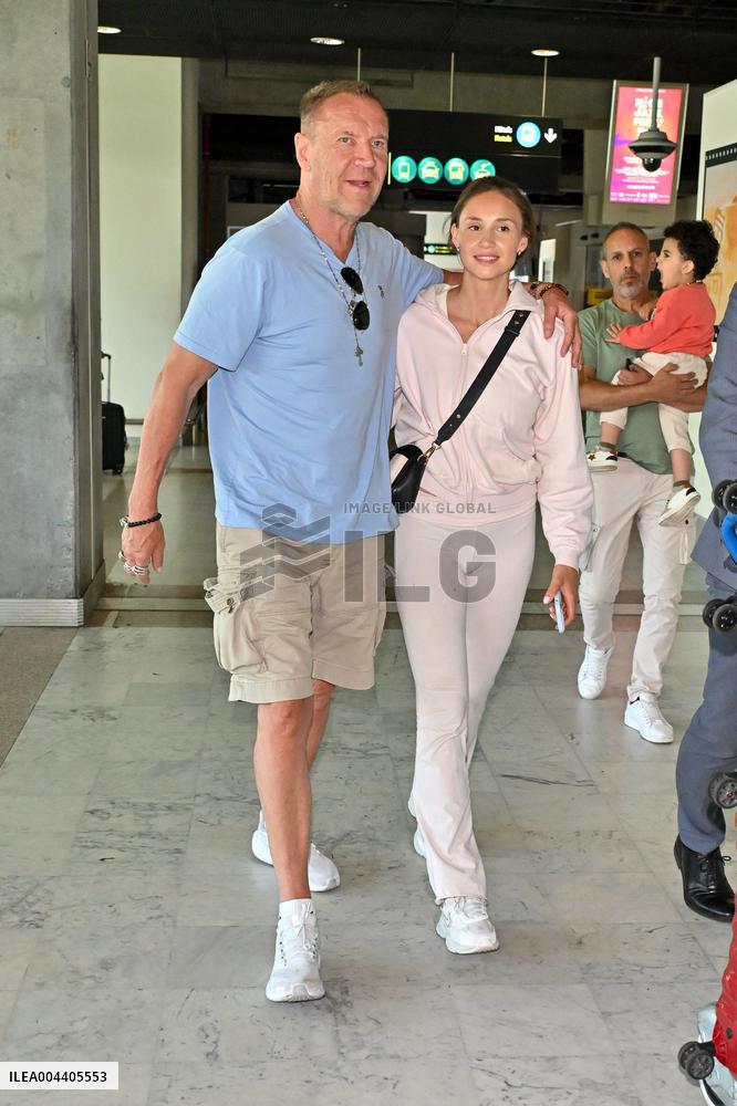 Cannes Renny Harlin At Nice Airport JR