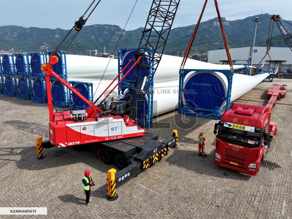 Wind Power Equipment Exported To Vietnam