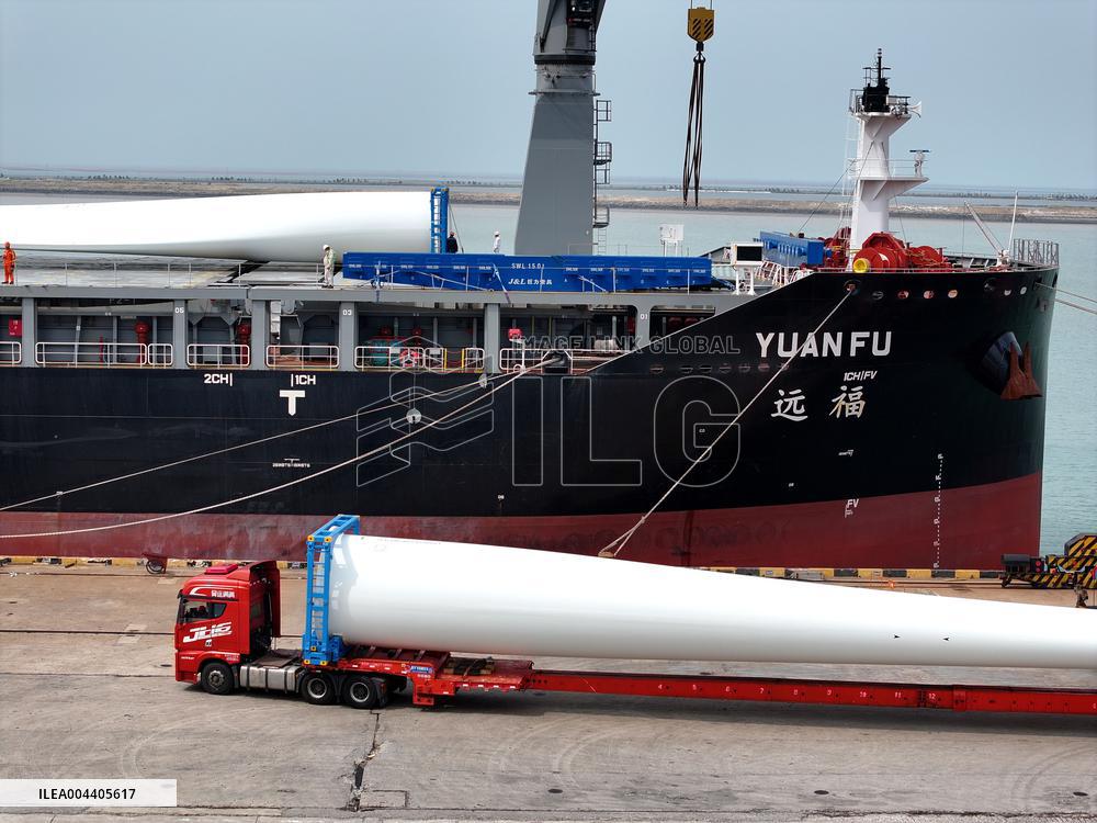 Wind Power Equipment Exported To Vietnam