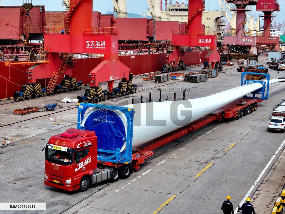 Wind Power Equipment Exported To Vietnam