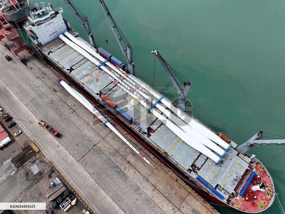 Wind Power Equipment Exported To Vietnam