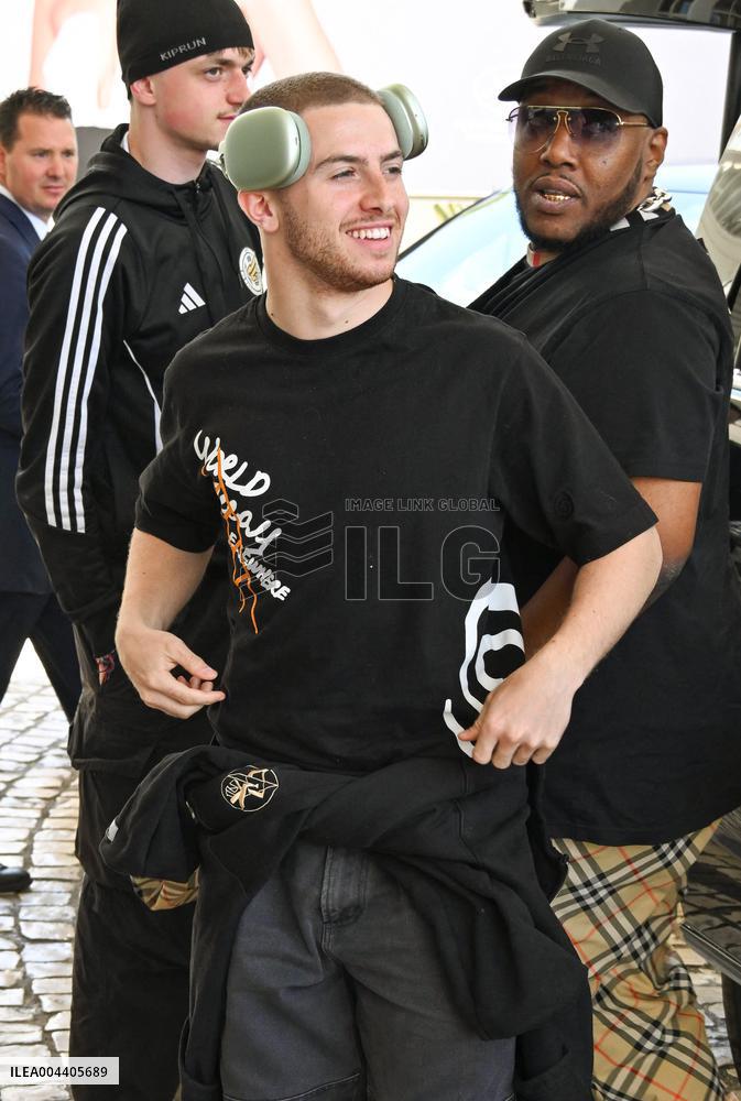 Michou Arrives at Hotel Martinez - Cannes