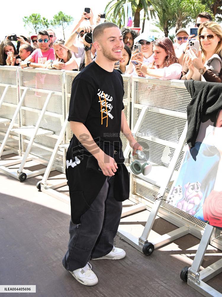 Michou Arrives at Hotel Martinez - Cannes