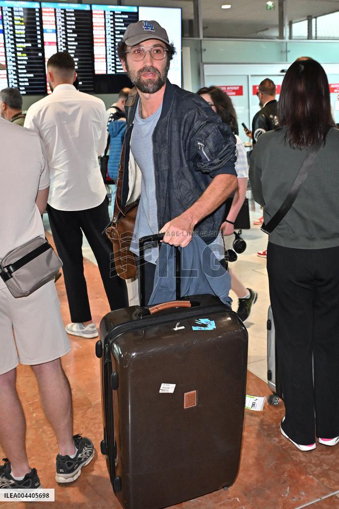 Cannes Thomas Bangalter At Nice Airport JR