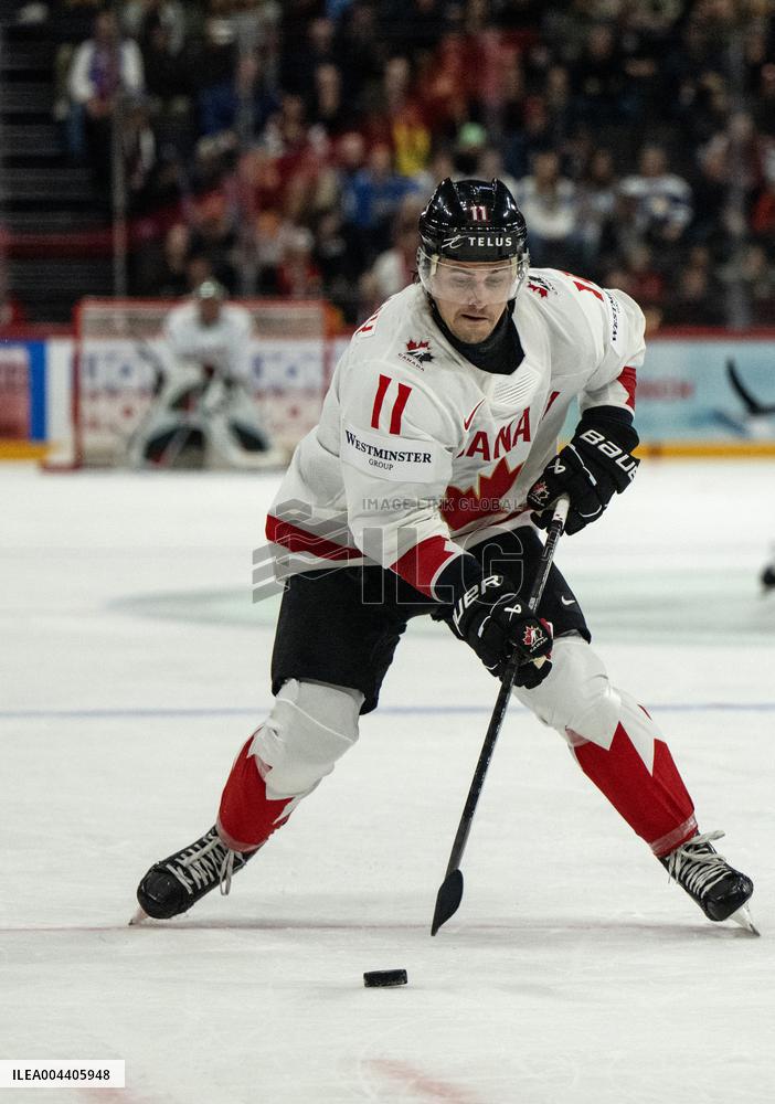 ICE HOCKEY WC LATVIA-CANADA