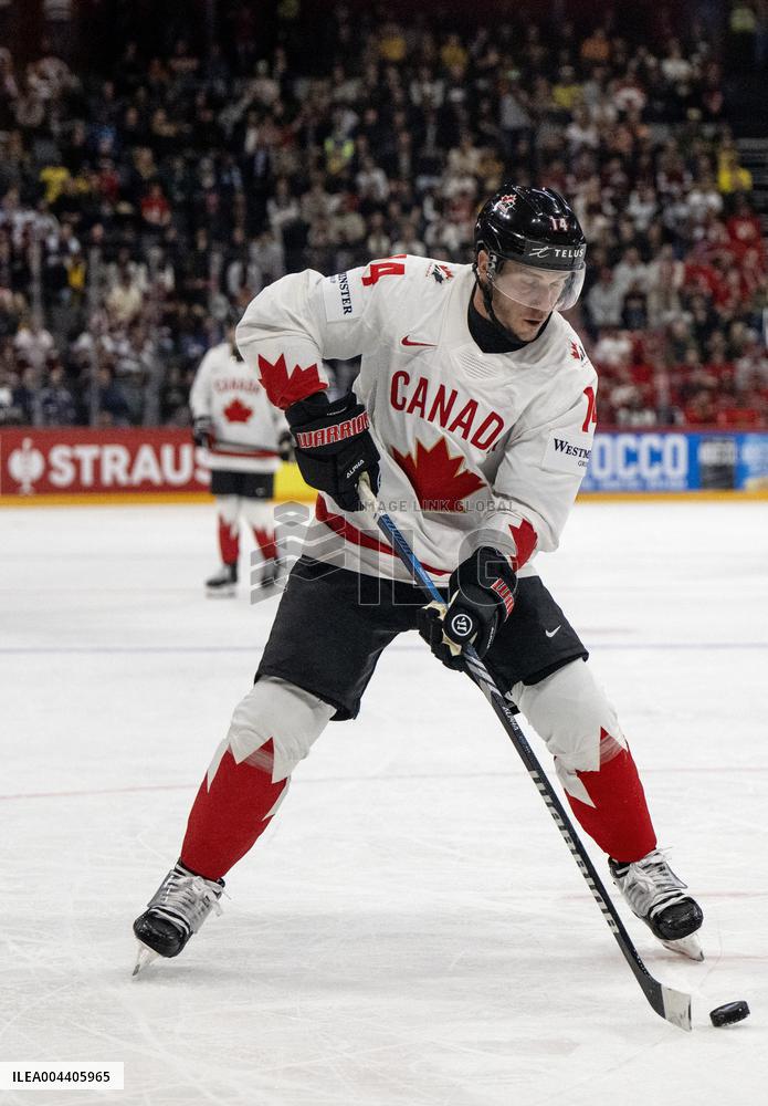 ICE HOCKEY WC LATVIA-CANADA