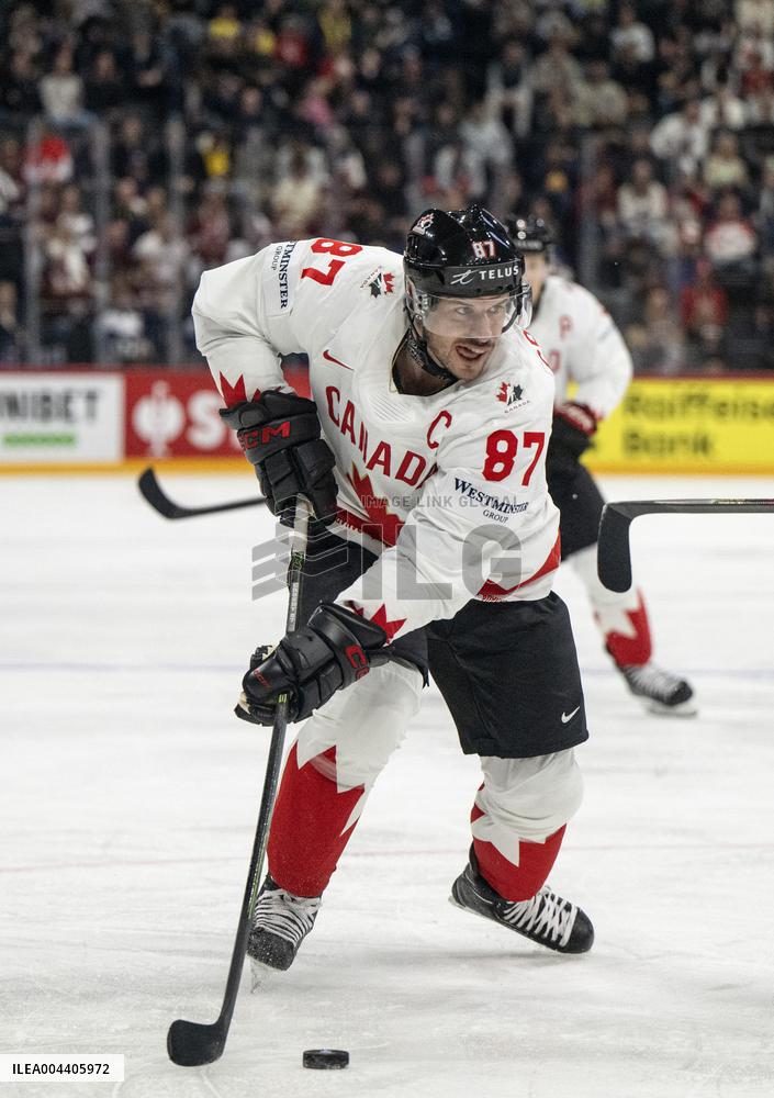 ICE HOCKEY WC LATVIA-CANADA