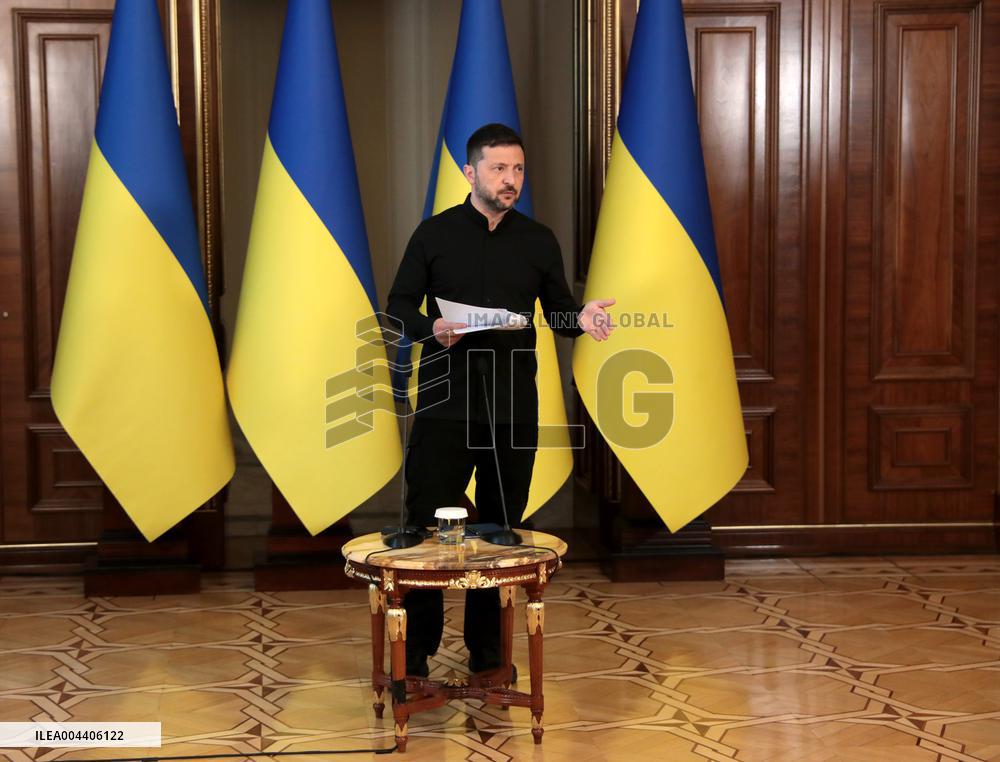 News conference of Volodymyr Zelenskyy on May 13, 2025
