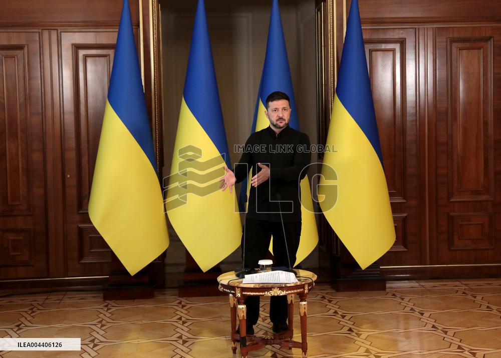 News conference of Volodymyr Zelenskyy on May 13, 2025