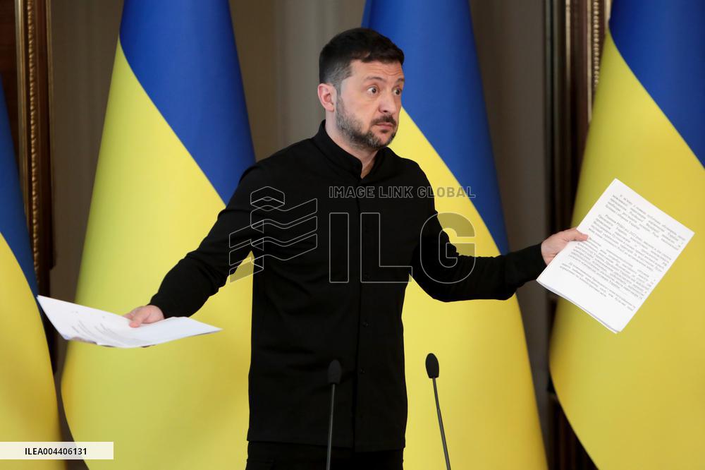 News conference of Volodymyr Zelenskyy on May 13, 2025