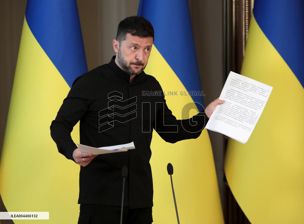 News conference of Volodymyr Zelenskyy on May 13, 2025