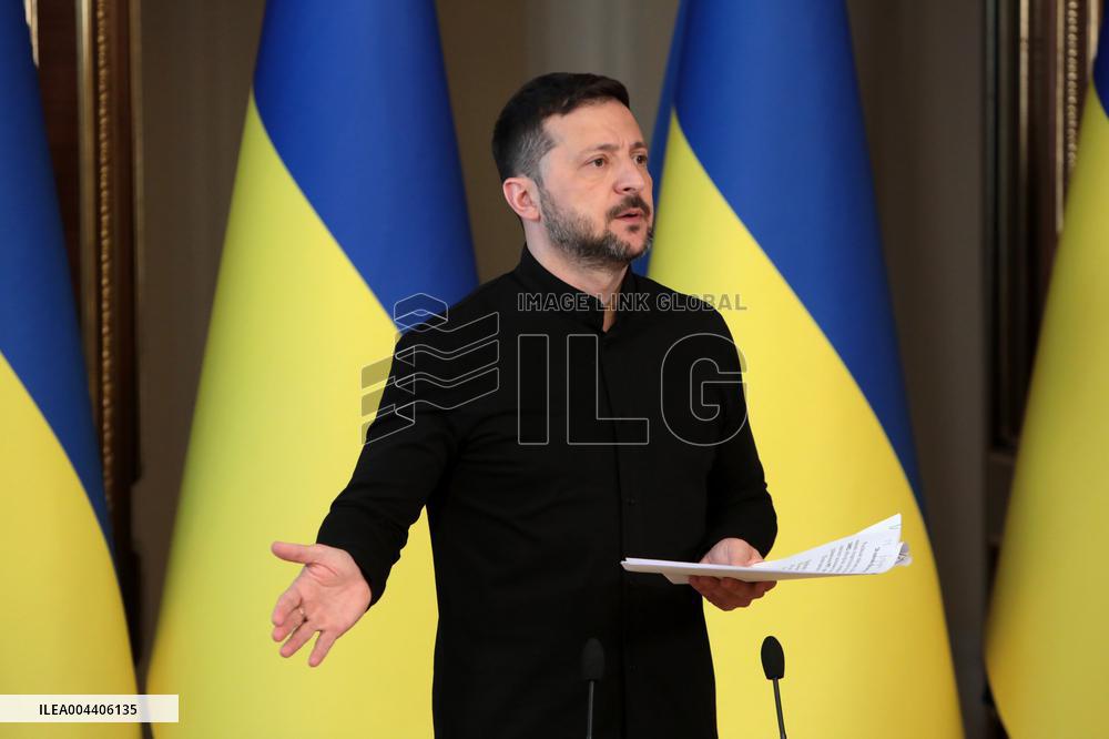 News conference of Volodymyr Zelenskyy on May 13, 2025