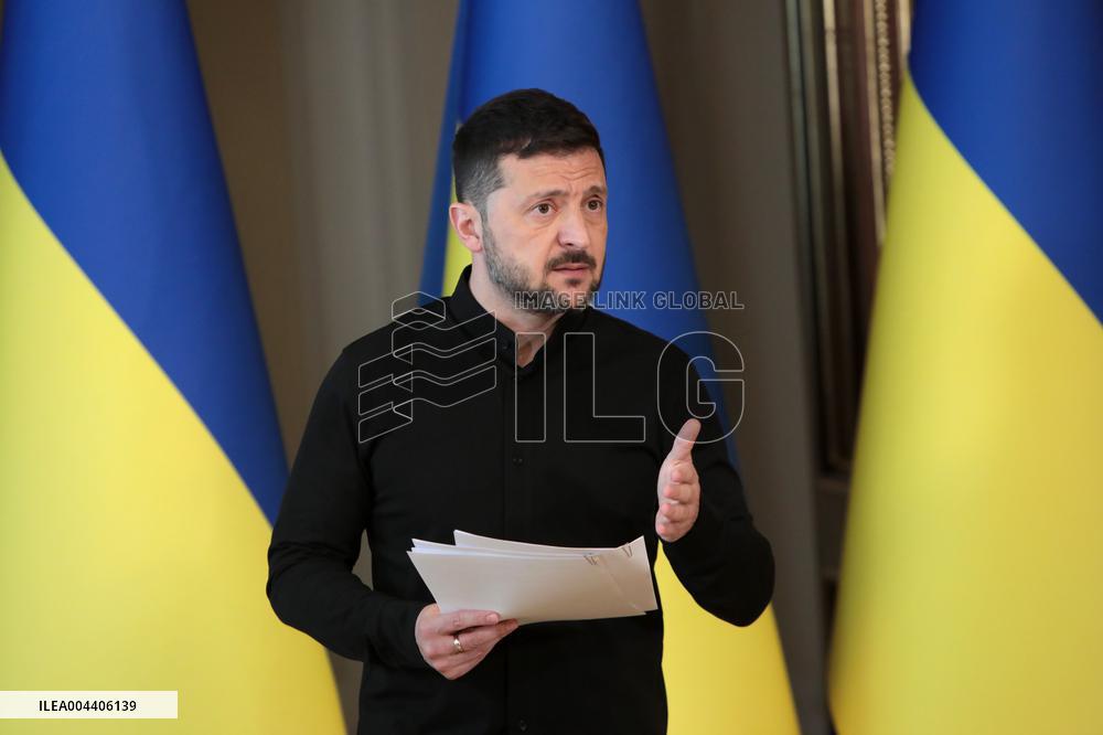 News conference of Volodymyr Zelenskyy on May 13, 2025
