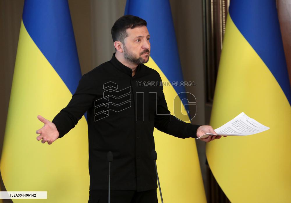 News conference of Volodymyr Zelenskyy on May 13, 2025