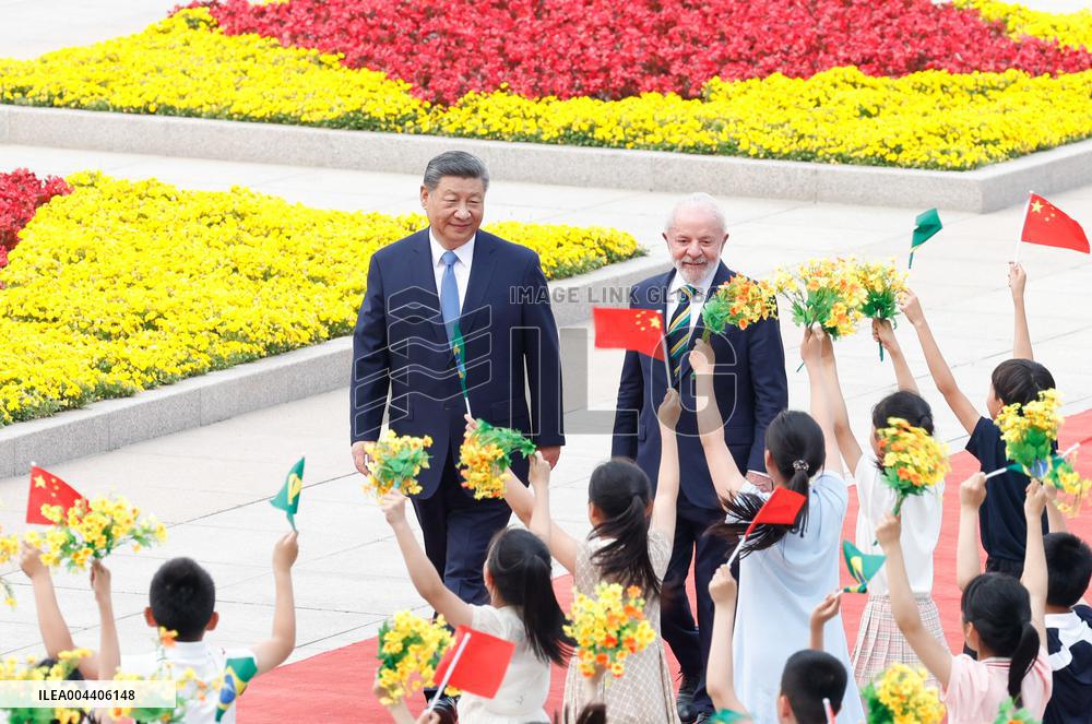 Xi Jinping and Brazilian President Hold Talks in Beijing