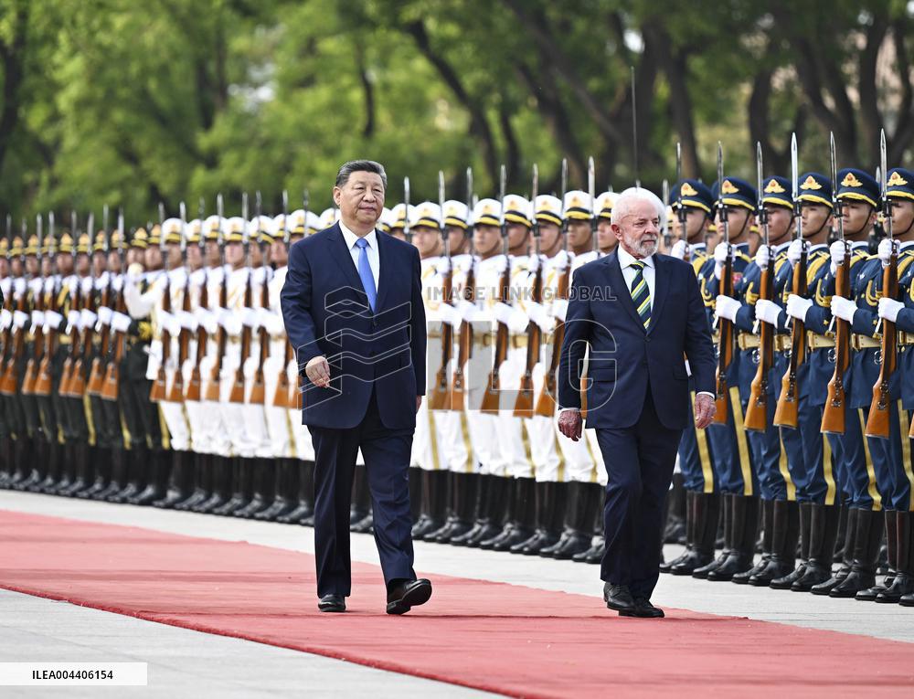 Xi Jinping and Brazilian President Hold Talks in Beijing