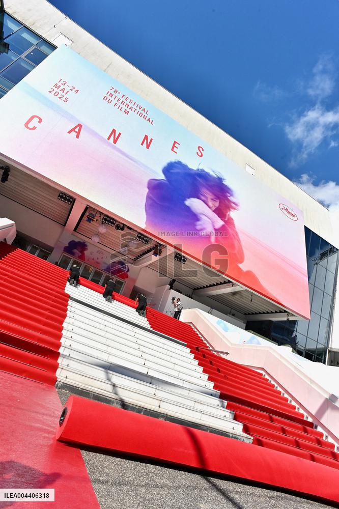 Cannes - Red Carpet Roll Out