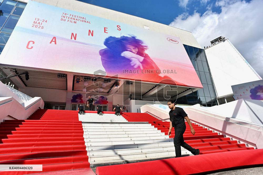 Cannes - Red Carpet Roll Out