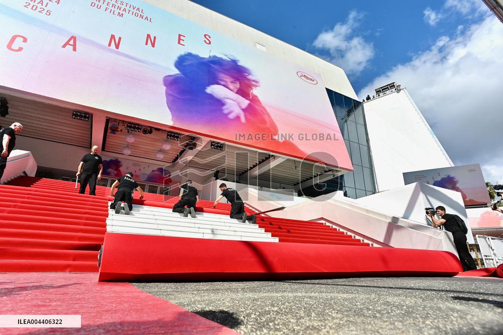 Cannes - Red Carpet Roll Out