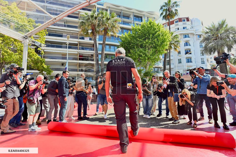 Cannes - Red Carpet Roll Out