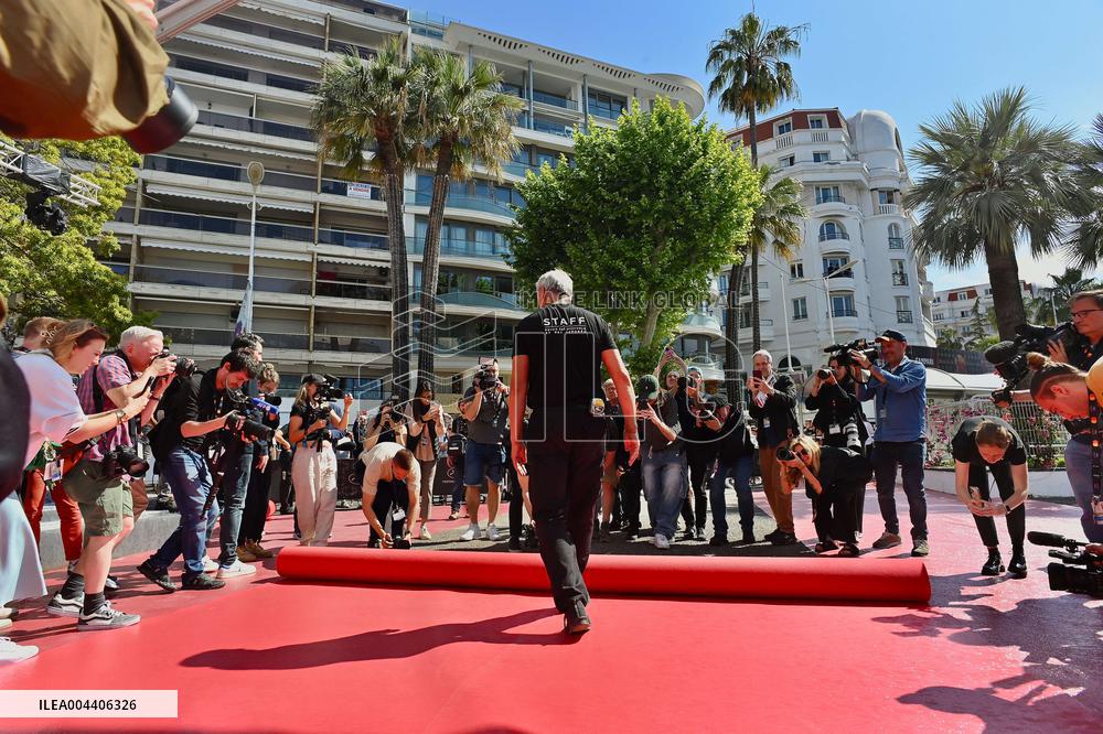 Cannes - Red Carpet Roll Out
