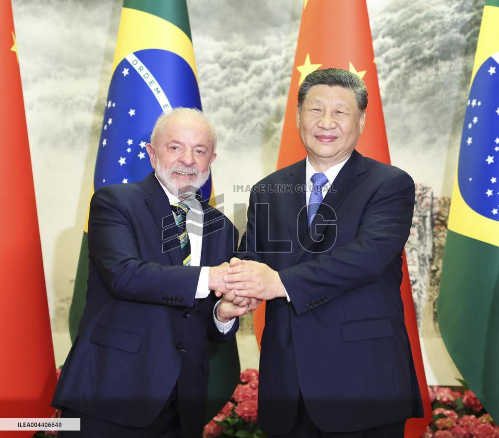 President Xi Jinping Meets President Lula - Beijing