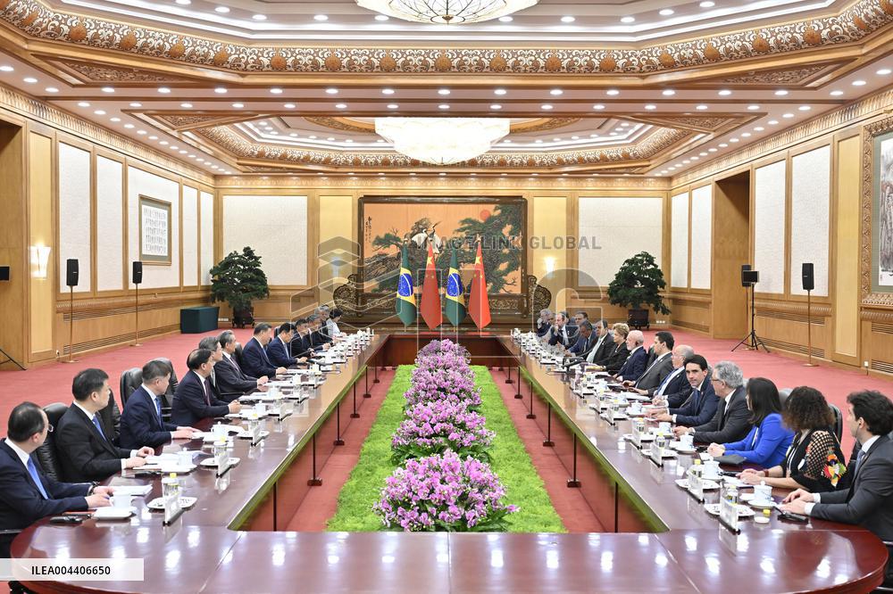 President Xi Jinping Meets President Lula - Beijing