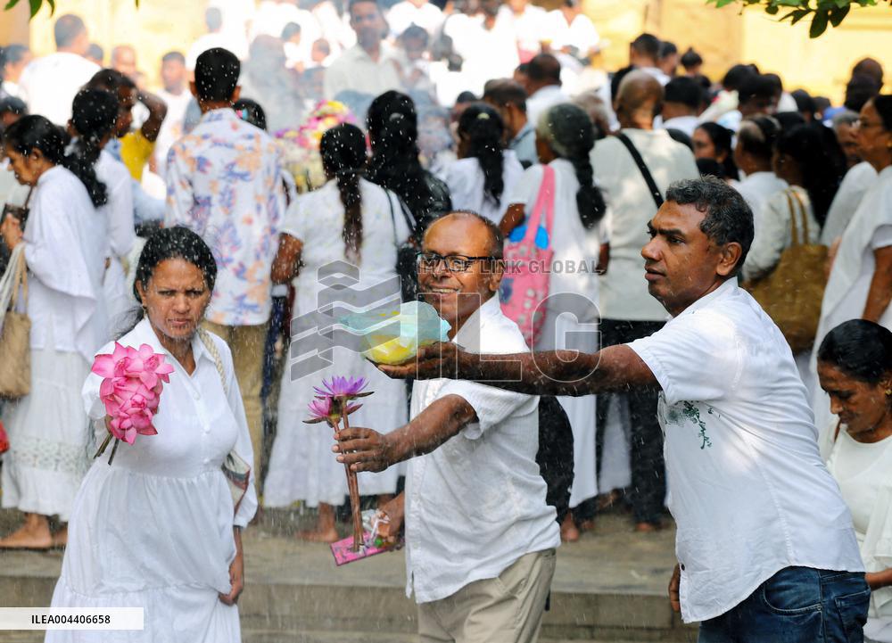 Celebration of Vesak Day - Sri Lanka