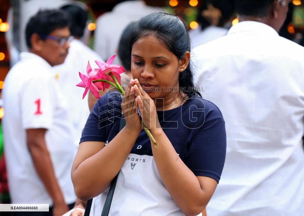 Celebration of Vesak Day - Sri Lanka