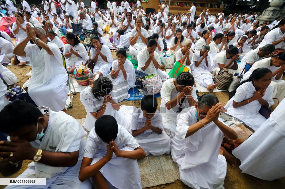 Celebration of Vesak Day - Sri Lanka