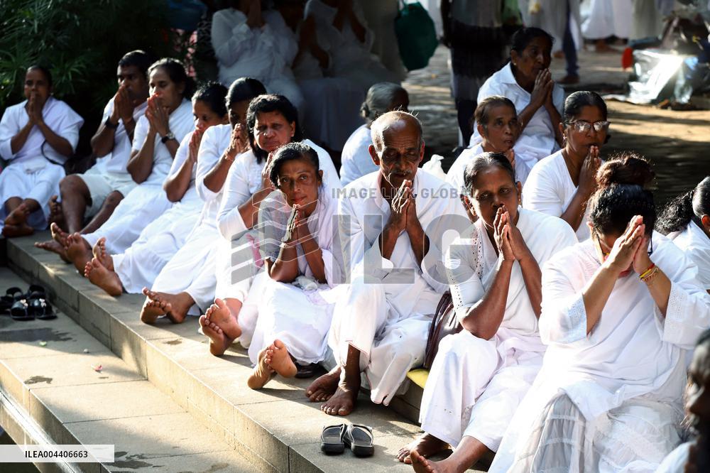 Celebration of Vesak Day - Sri Lanka