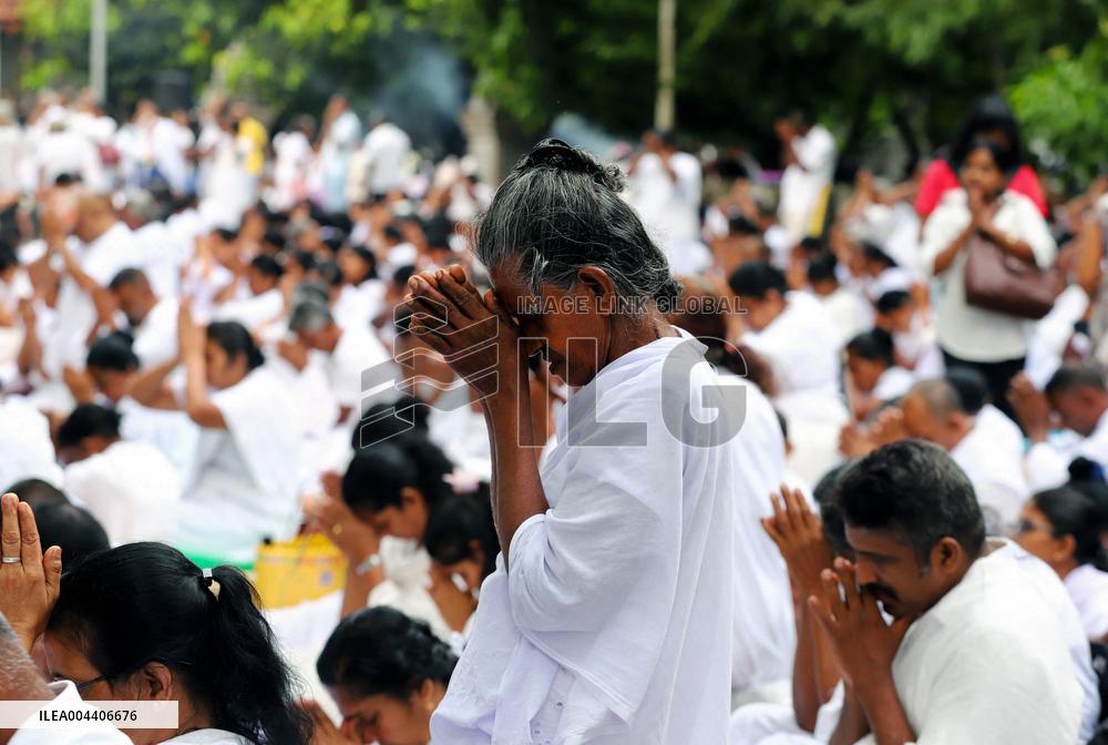 Celebration of Vesak Day - Sri Lanka
