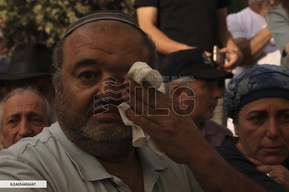 Funeral of Zvika Feldman - Tel Aviv