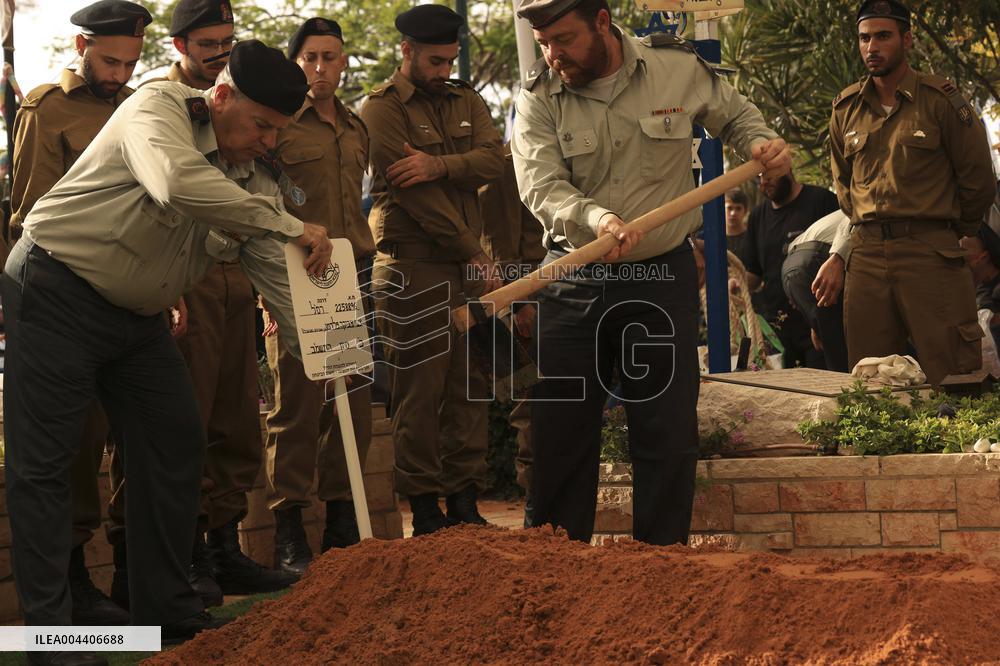 Funeral of Zvika Feldman - Tel Aviv