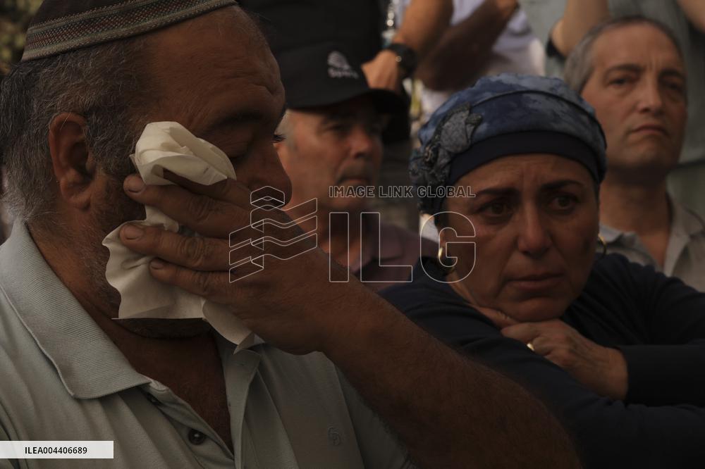 Funeral of Zvika Feldman - Tel Aviv