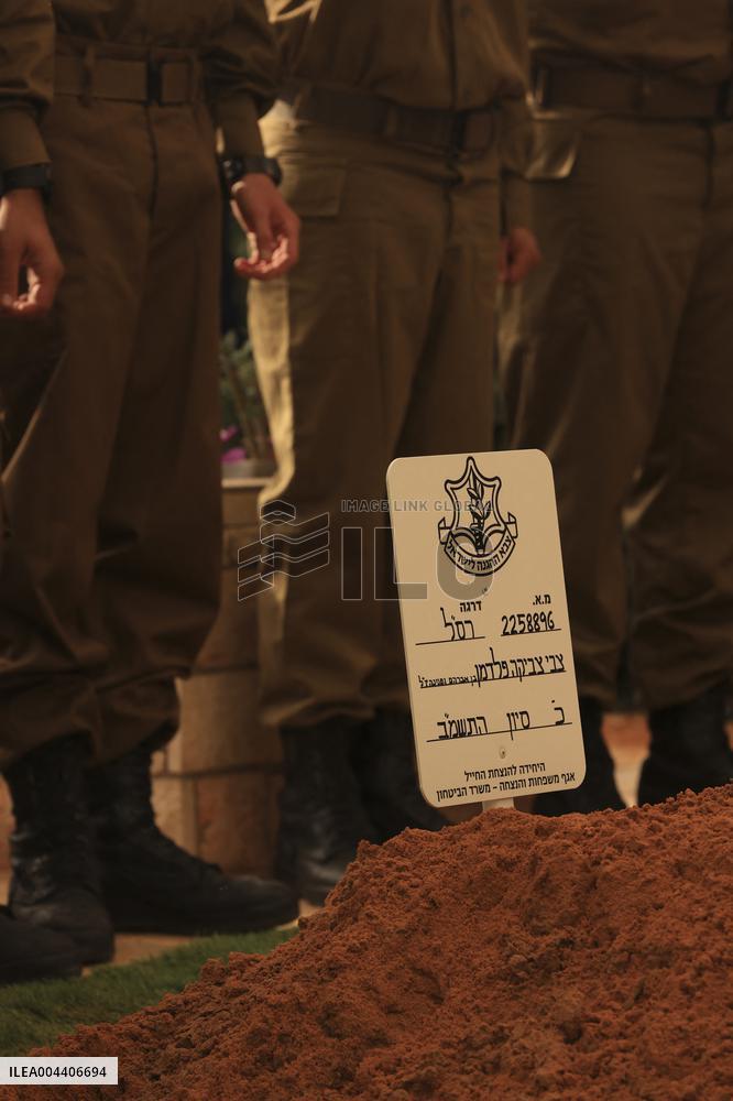 Funeral of Zvika Feldman - Tel Aviv