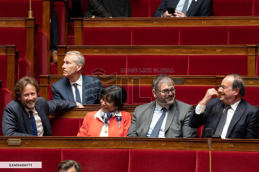 Questions to the government at the National Assembly - Paris AJ