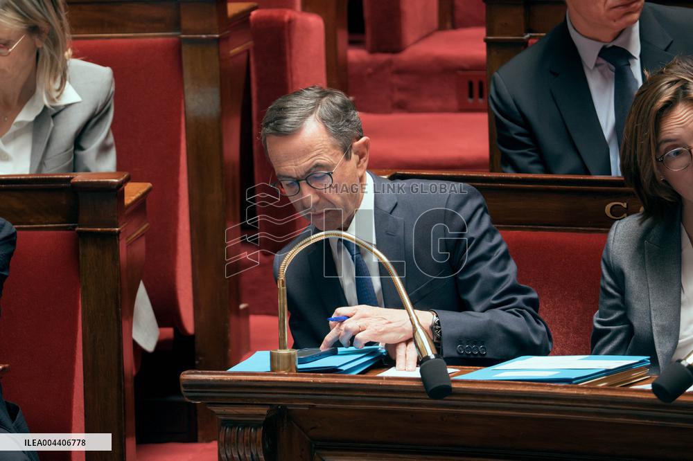 Questions to the government at the National Assembly - Paris AJ