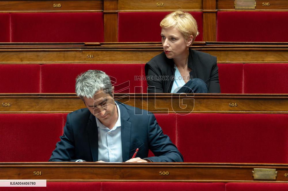 Questions to the government at the National Assembly - Paris AJ