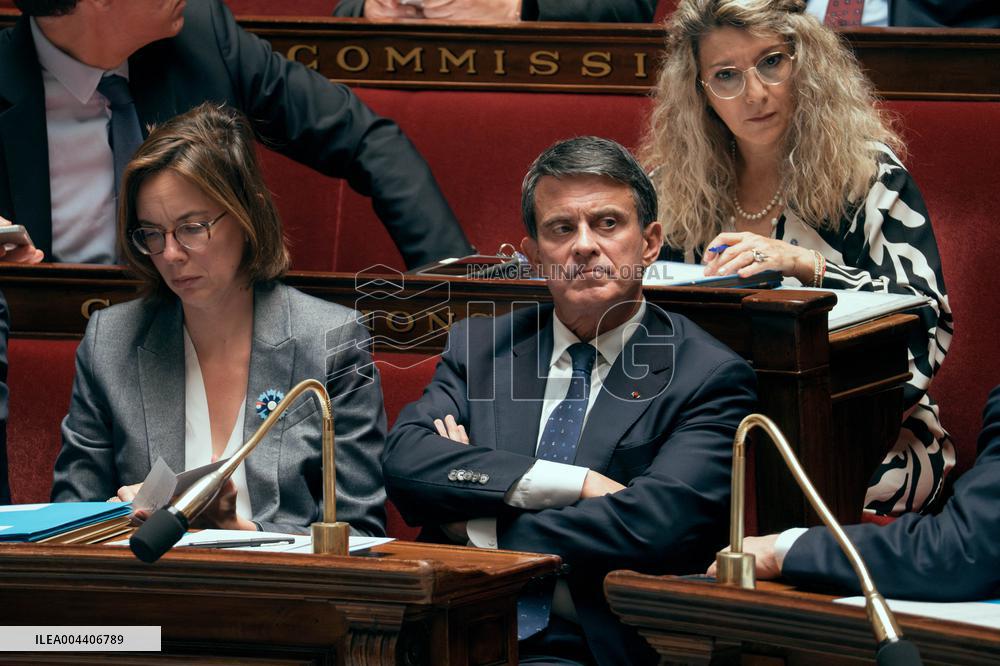 Questions to the government at the National Assembly - Paris AJ